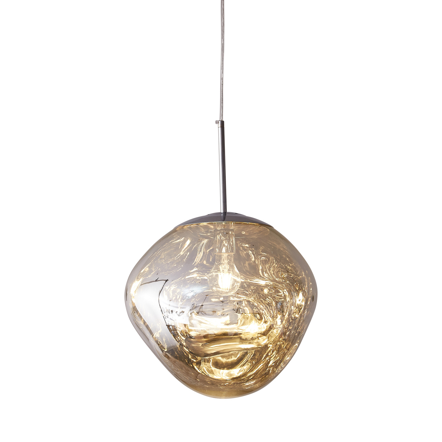Lampa wisząca GLAM S srebrna 18 cm - obrazek 8
