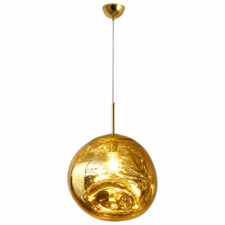 Lampa wisząca GLAM L złota 38 cm