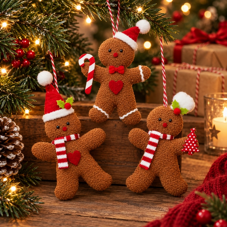 Zestaw 3 sztuk dekoracji pierniki SHP COOKIE - obrazek 4