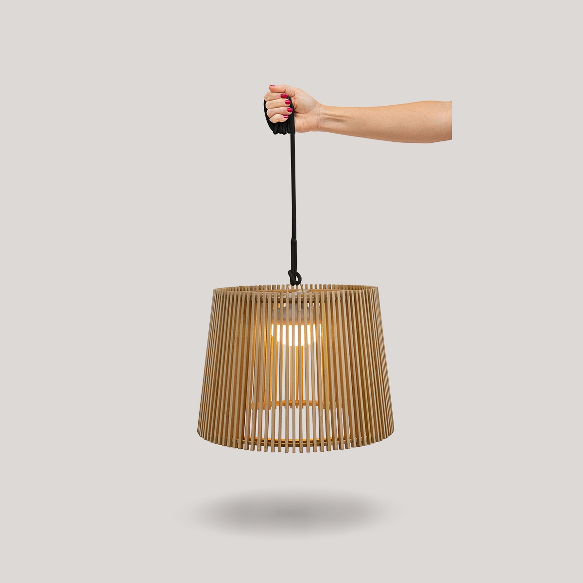 NEW GARDEN lampa wisząca OKINAWA wbudowana bateria - obrazek 4
