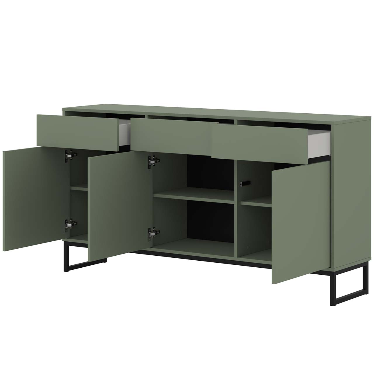 Komoda CORTE 43 zieleń - obrazek 4