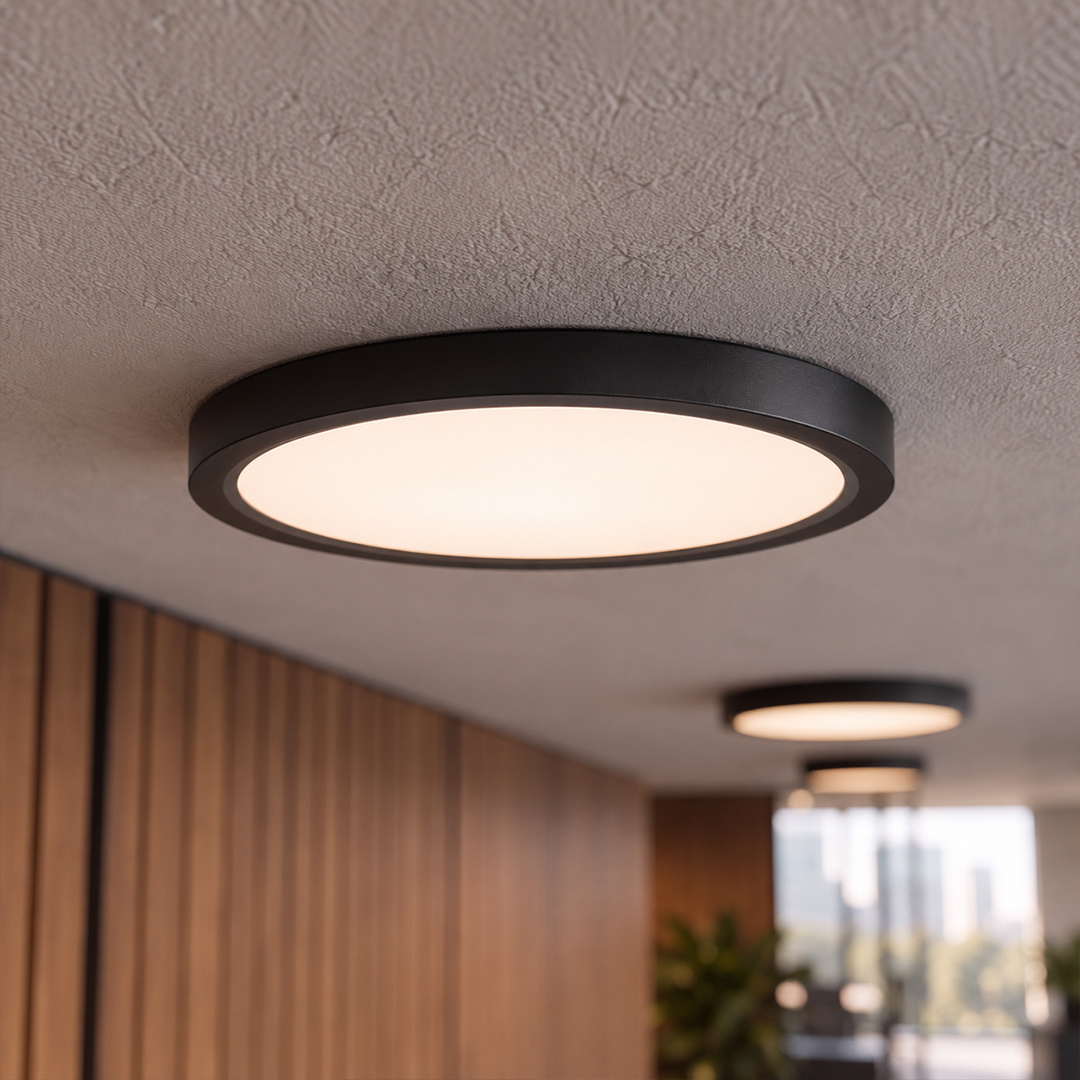 Plafon BODRUM okrągły OY-01 30cm 24W CCT IP44 czarny - obrazek 6