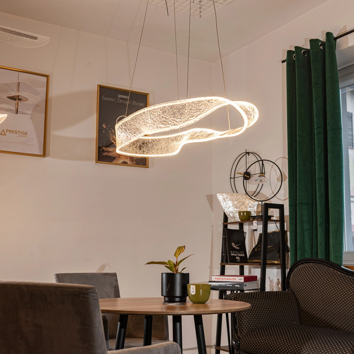 Lampa wisząca Ribbon No.2 90cm ściemnianie z pilota - obrazek 4