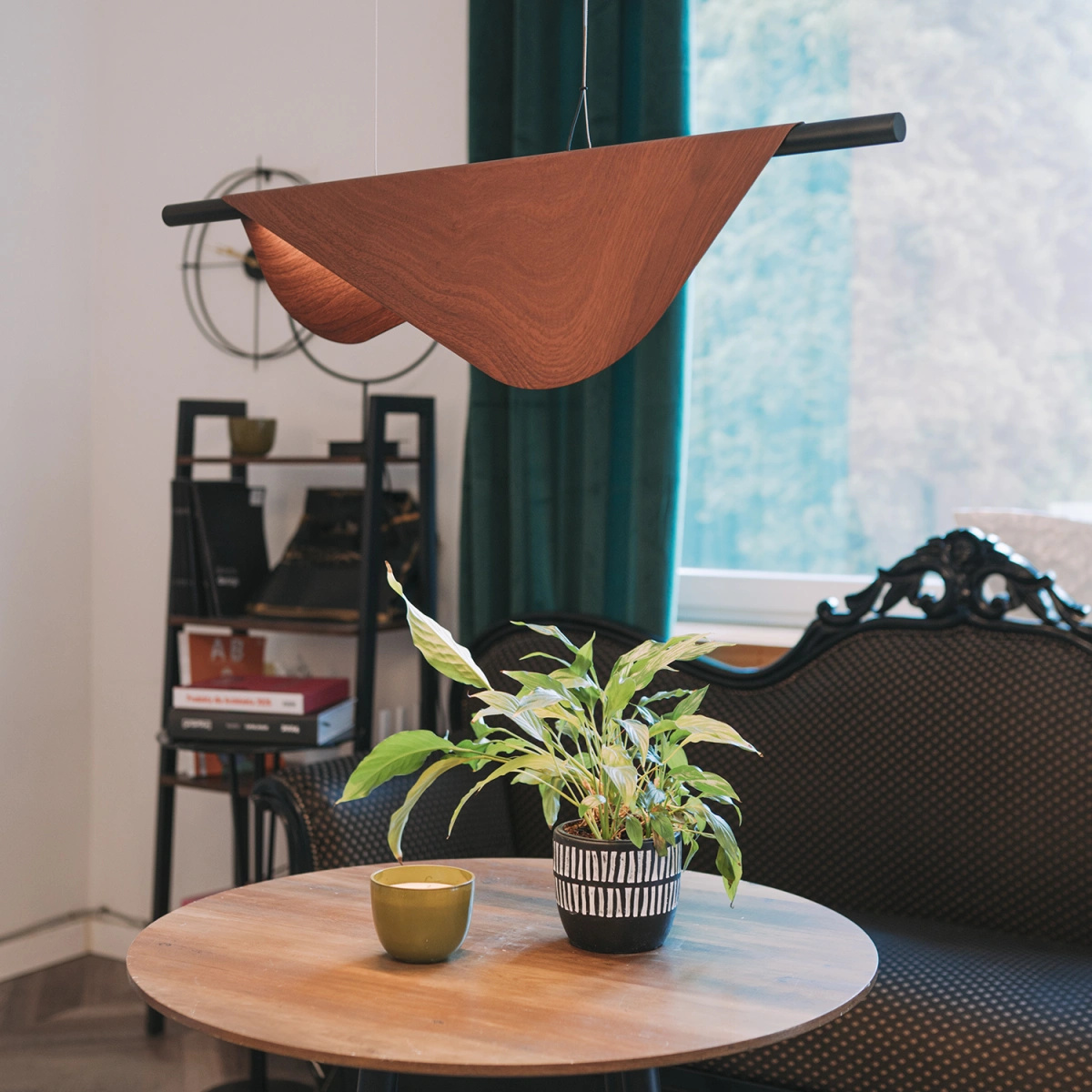 Lampa wisząca Nakama No.1 100 ściemnialna z pilota Japandi - obrazek 7