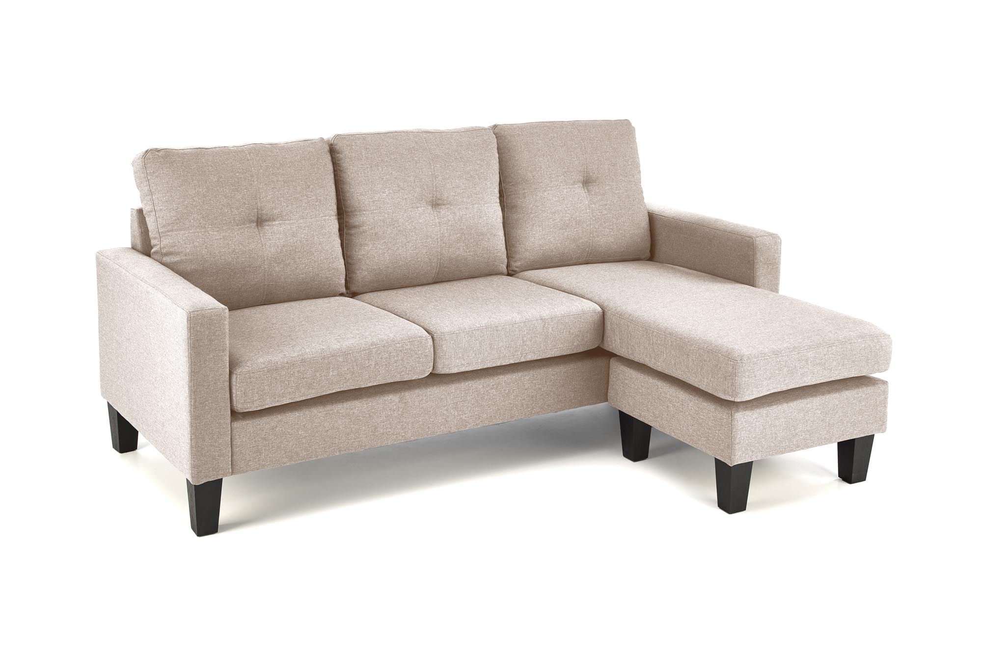 GERSON sofa z podnóżkiem beżowy - obrazek 9