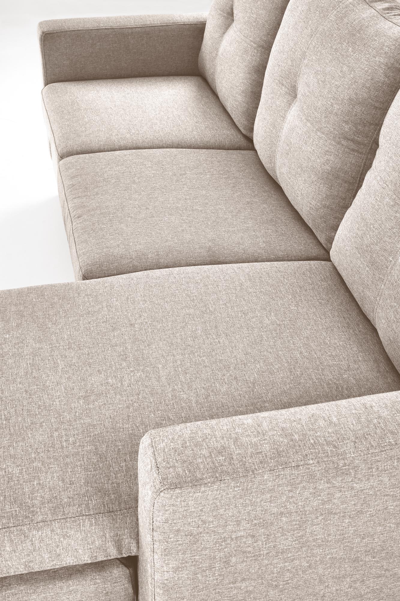 GERSON sofa z podnóżkiem beżowy - obrazek 12