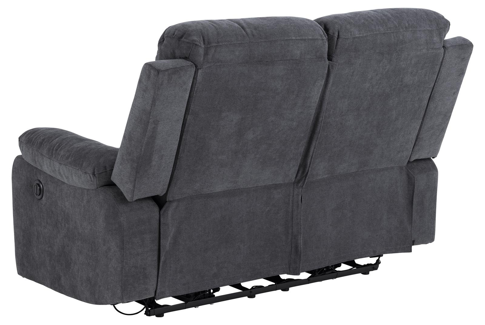 Sofa rozkładana Mora 2-osobowa do salonu nowoczesna tapicerowana z funkcją spania - obrazek 5