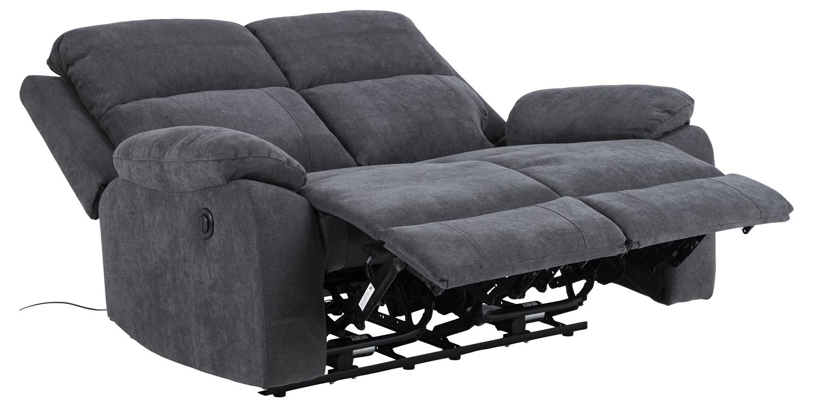 Sofa rozkładana Mora 2-osobowa do salonu nowoczesna tapicerowana z funkcją spania - obrazek 10
