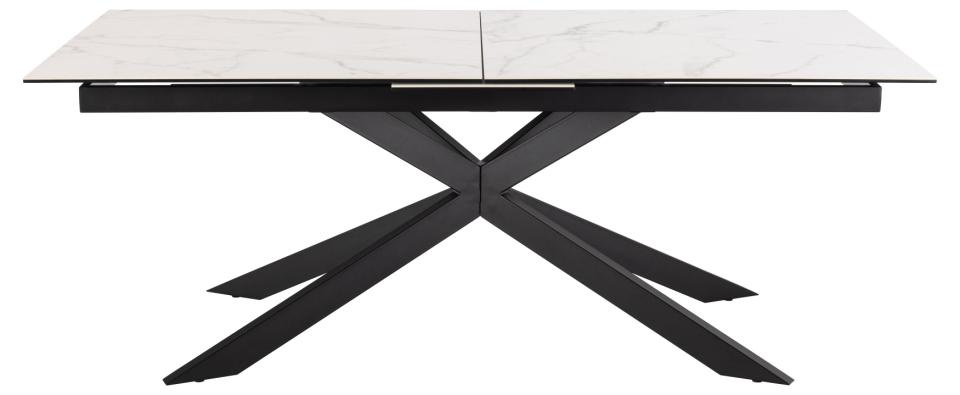 Stół Irwine 200/240x100cm white Akranes - obrazek 5
