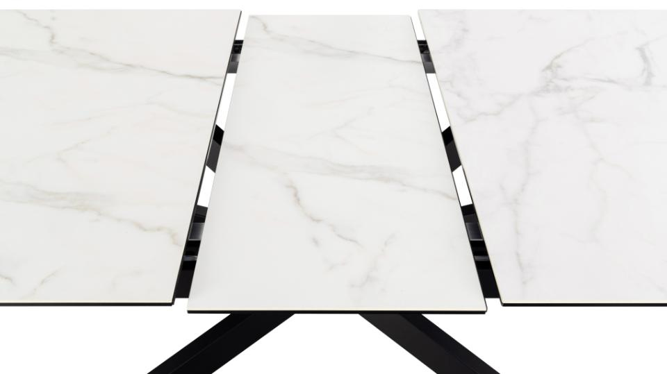 Stół Irwine 200/240x100cm white Akranes - obrazek 11
